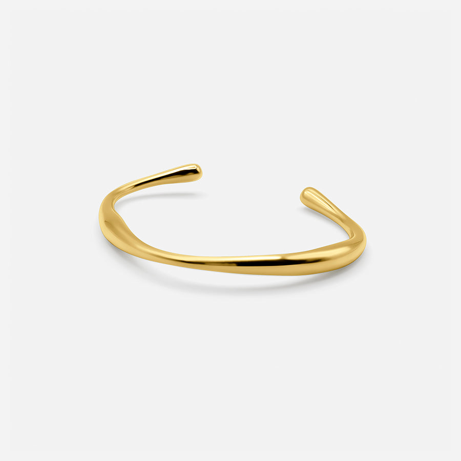 Minimalistisk Armbånd | Organisk Bue | Elegant og Tidløst