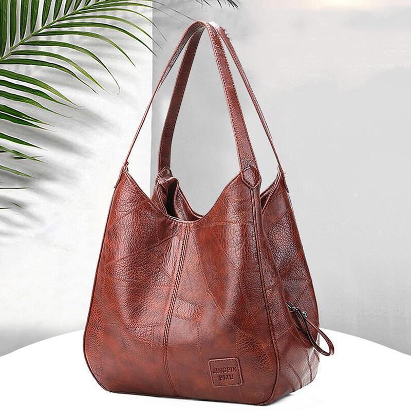 Shopper Taske | Patchwork-Design | Praktisk & Elegant