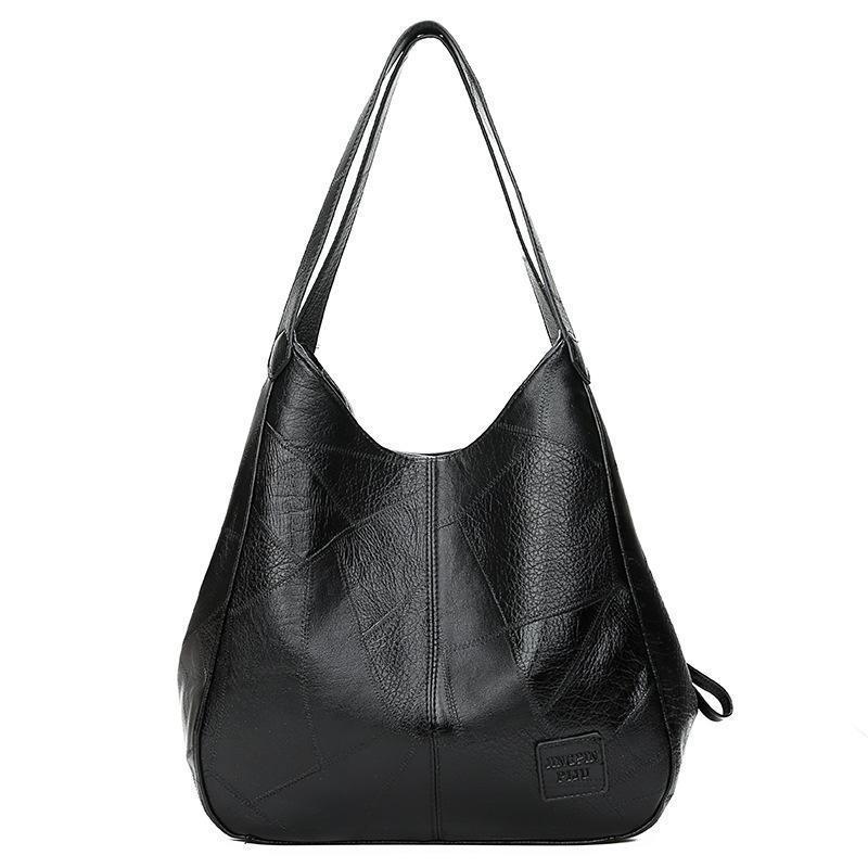 Shopper Taske | Patchwork-Design | Praktisk & Elegant