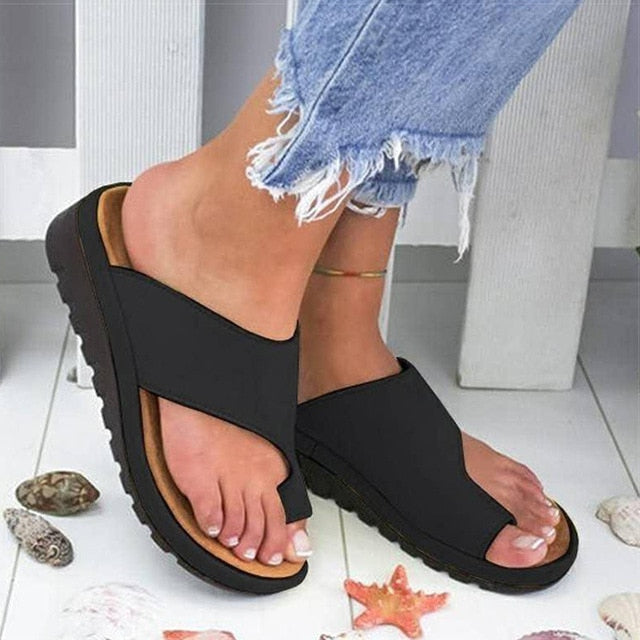 Ergonomiske Sandaler | Tåsplits-Design | Let og Støttende Sål