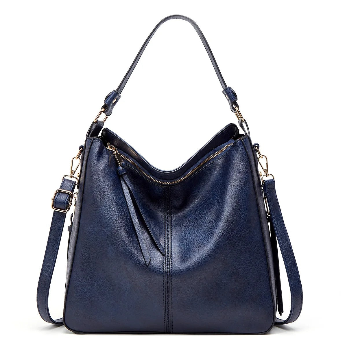 Shopper Taske med Lynlås | Rummeligt Design | Elegant & Alsidig