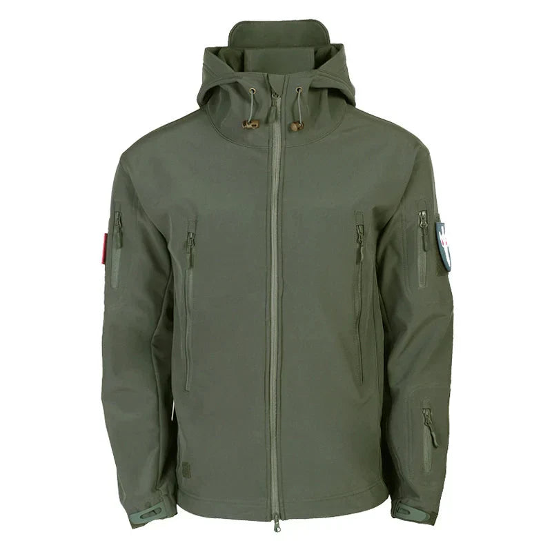 Vandtæt Softshell Jakke | Polyester | Robust, Vindtæt