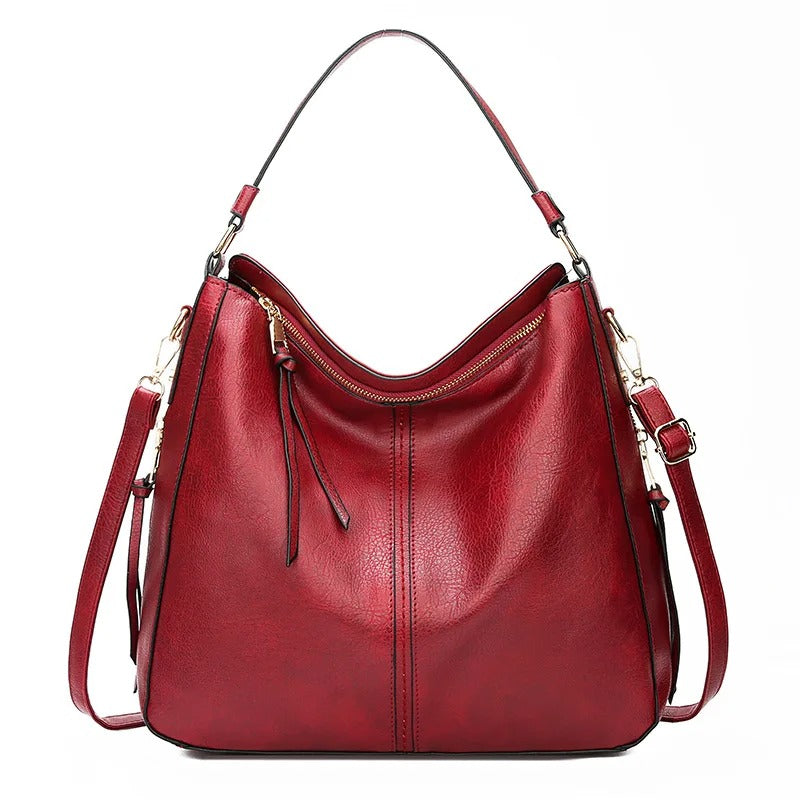 Shopper Taske med Lynlås | Rummeligt Design | Elegant & Alsidig
