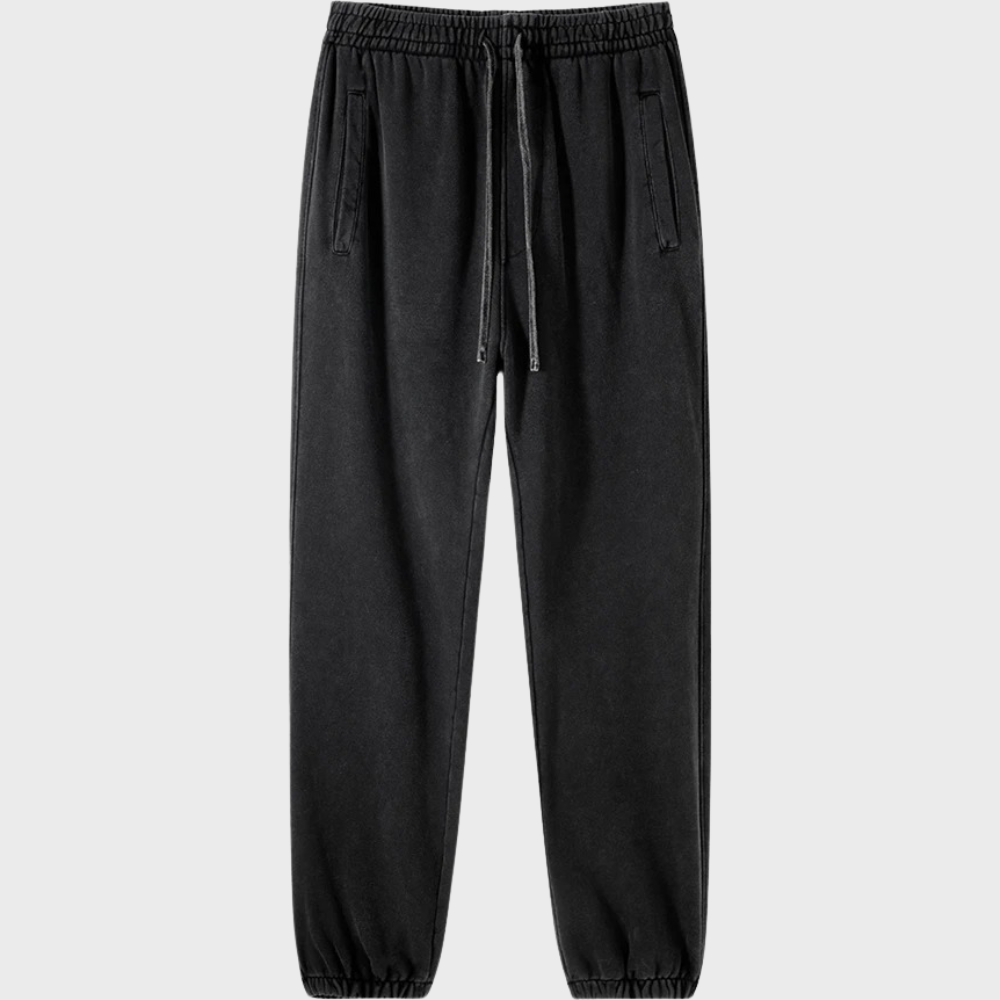 Joggingbukser med Elastik i Taljen | Bomuld/Polyester | Casual & Komfortabel