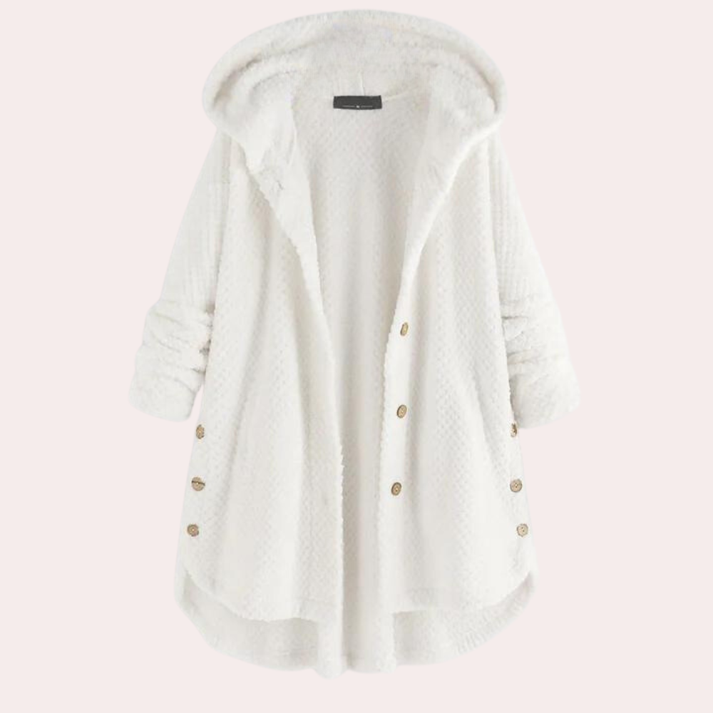 Moderne Sherpa Jakke | Chic Detaljer | Hyggelig & Trendy