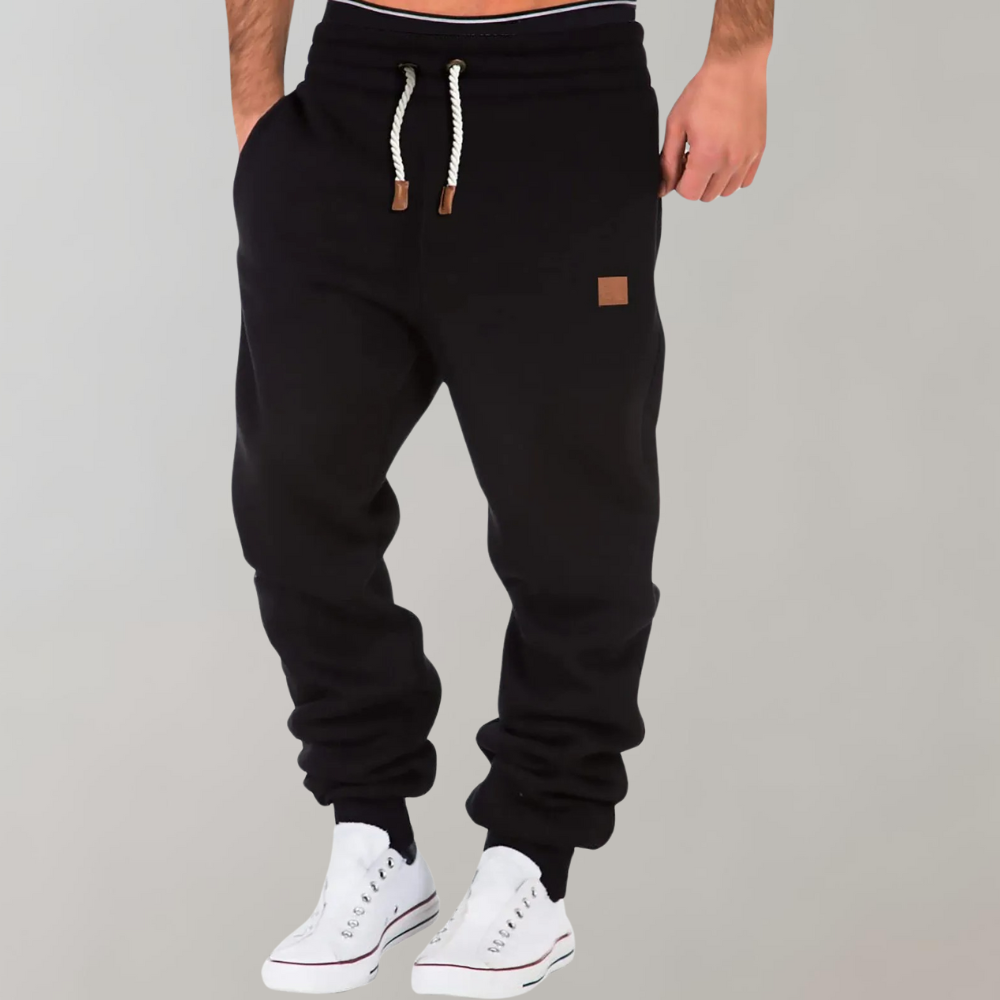 Unisex Joggingbukser i Sort | Komfortabel Pasform | Streetwear Look