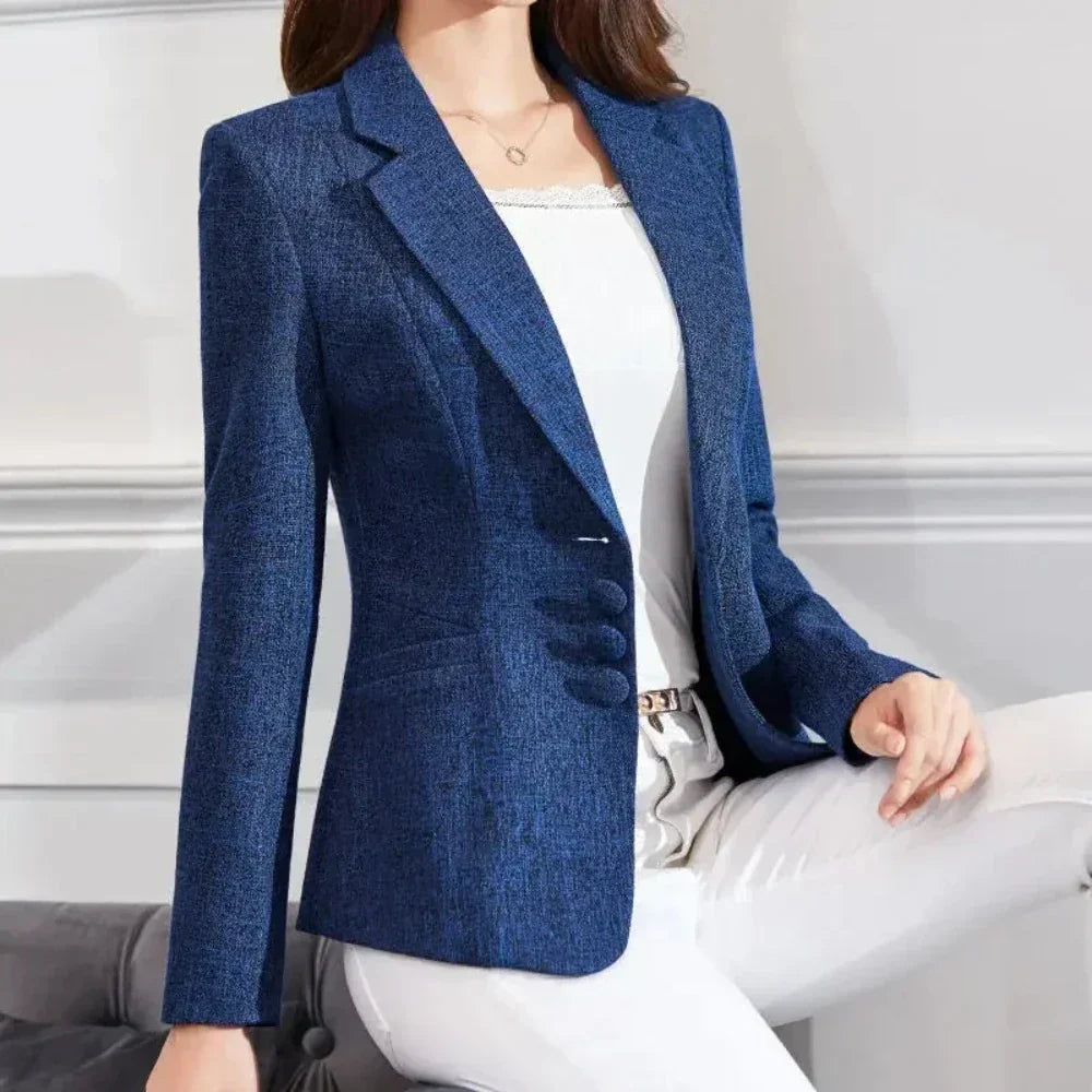 Klassisk Blazer med Tailored Fit | Struktureret Design | Professionel Stil