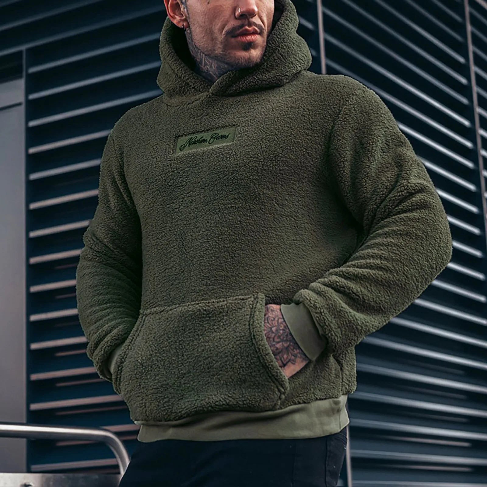 Hættetrøje med Premium Komfort | Polyester Fleece | Moderne & Varm