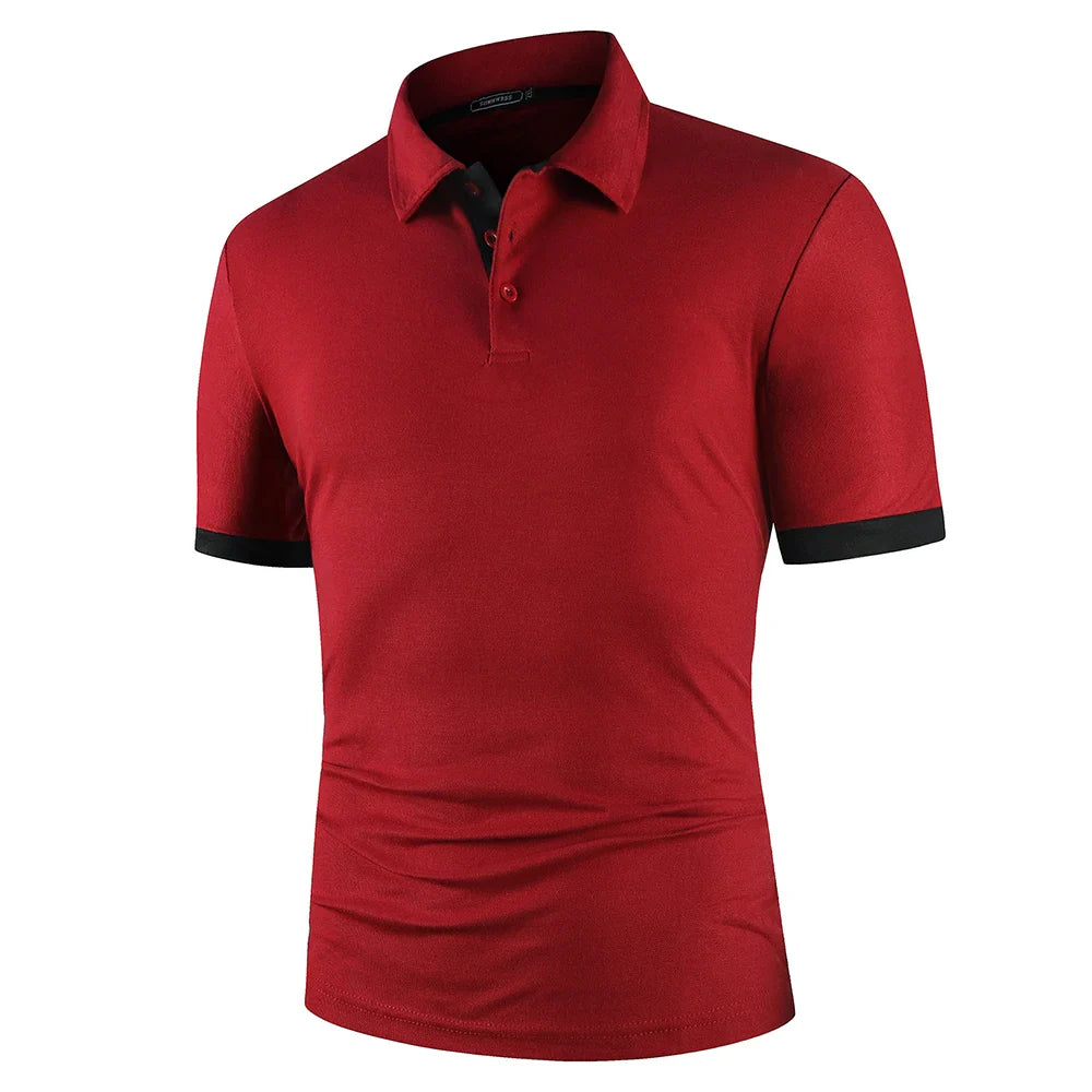 Klassisk Polo T-shirt | Åndbart Materiale | Sporty & Elegant