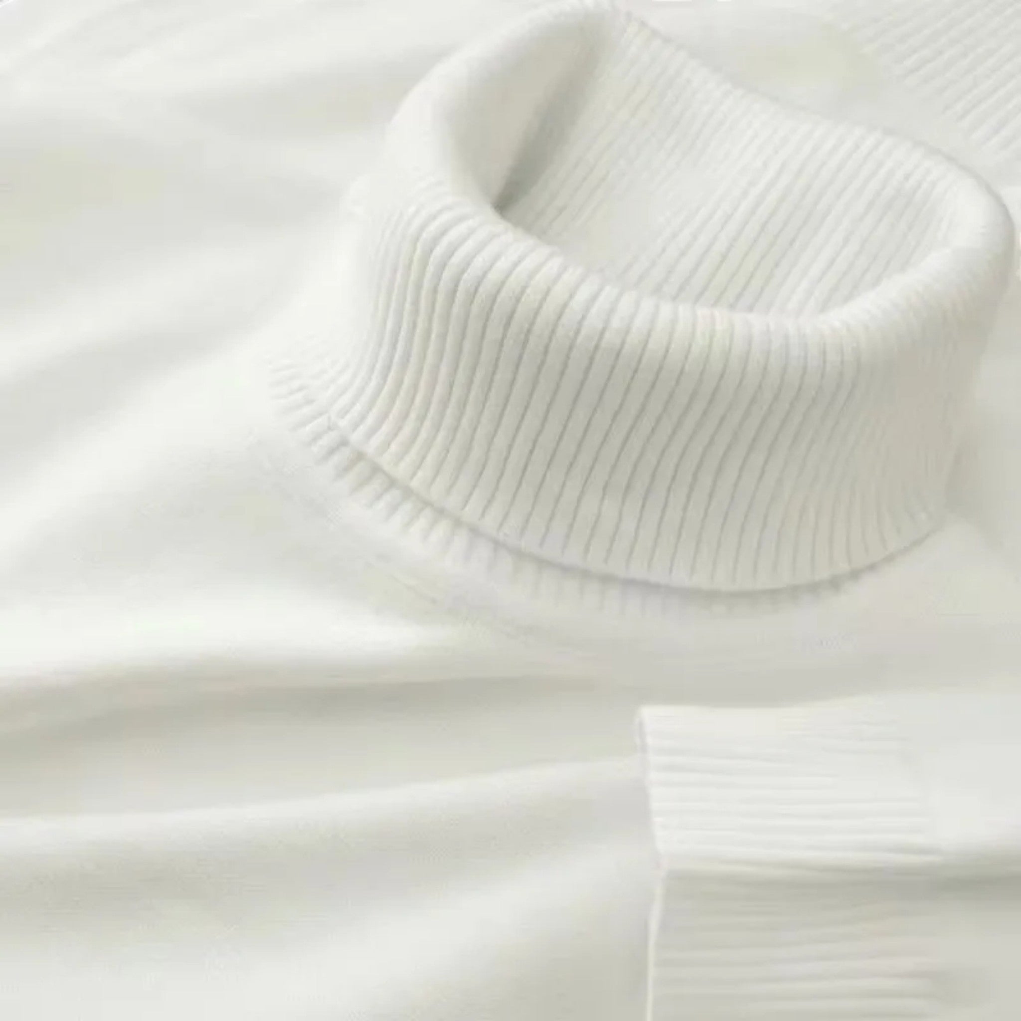 Rullekravebluse til Mænd | Fleece | Varm, blød og klar til vinteren