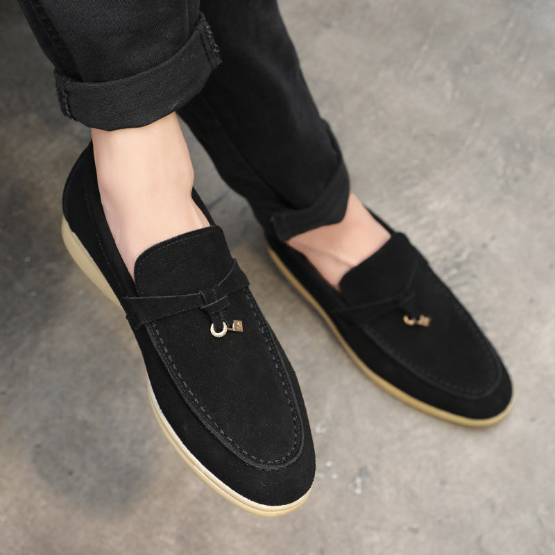 Lysebrune Loafers | Ruskind | Elegant og Komfortabel