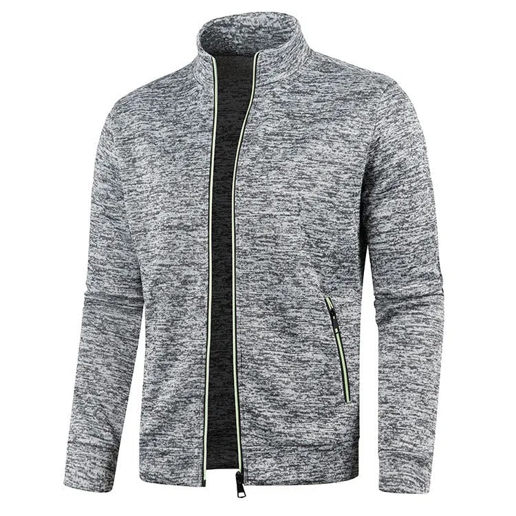 Letvægts Zip-Cardigan | Polyester | Komfortabel og Moderne